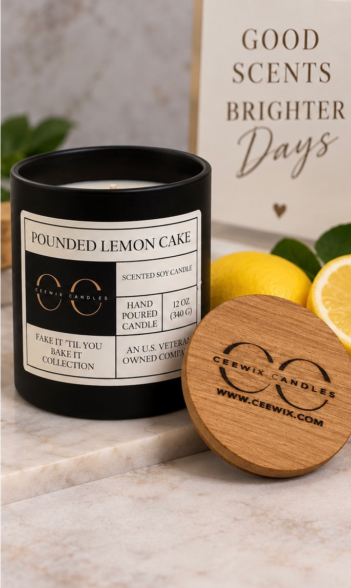 Pounded Lemon Cake