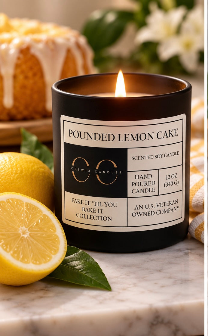 Pounded Lemon Cake