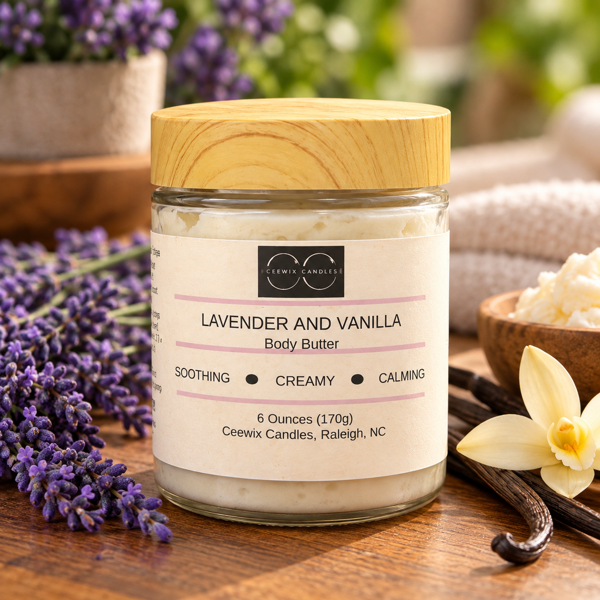 Lavender & Vanilla Body Butter